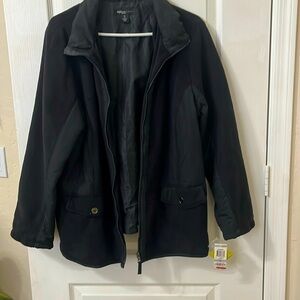 Style & co black winter jacket